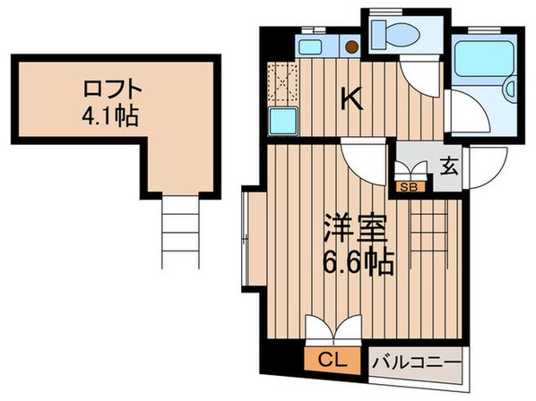 アーバンベルの物件間取画像